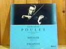 GERARD POULET / Récital de violon KREISLER - PAGANINI / RARE DEVA 10