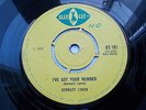 DERMOTT LYNCH - I've Got Your Number 7' 1968 RARE BLUE CAT Listen