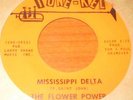 THE FLOWER POWER - MISSISSIPPI DELTA - VERY RARE RURAL PSYCH 45 TUNE KEL PRIVATE