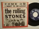 Rolling Stones 45,,,Come on / I want to be loved ))) Denmark/Danish RARE 7 