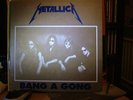 Metallica Bang A Gong live bootleg vinyl RARE Bradford 26/9/88