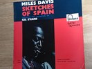 OG Netherlands Miles Davis Sketches of Spain1960 Full stereo heavy pressing EXC