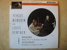 ASD 475 1st  White/gold 1959 UK HMV BRAHMS & SCHUBERT MENUHIN & KENTNER