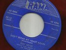 R&B CROONER-- RED WAX-- BERT KEYES -- LONELY -HEAR BOTH- 1953 RAMA
