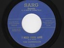 '59 Txs Doowops DOWNBEATS I Need Your Love/Run To Me Baby SARG 173 M- HEAR