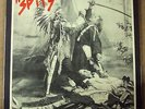 THE SPITS s/t V LP OOP RARE blue vinyl tour press paste-on cover In The Red punk