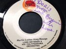 LORD BRYNNER Martin Luther King Message RARE SKA CALYPSO SOUL 45 ERIN SIGNED