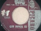 LOS INTOCABLES - Que dificil es / rare PSYCH FUZZ GARAGE El Salvador 45
