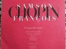 SAMSON FRANCOIS UNIQUE RECITAL CHOPIN FRENCH COLUMBIA STEREO PRESSING SAFX 181