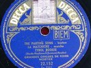 Mortier Decca 22152 Orgue Carousel Foire Orgel 10’’ 78rpm VG+