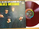 GOLDEN CUPS Blues Message Japan Red wax 1969 ORIG 1st Press Heavy psych FUZZ NM