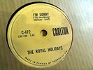 ROYAL HOLIDAYS I'm Sorry / Margaret 78 Doo Wop Canada Only EX LISTEN HEAR MP3