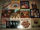 12 The Beatles LPS Let It Be Abbey Road 65' Sgt Peppers Second Album Introducing