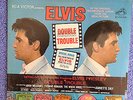 ELVIS PRESLEY Double Trouble sndtrk LP record in shrink RARE MONO