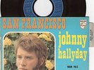 EP JOHNNY HALLYDAY POCHETTE PAPIER GRANULEUX  TRES BON ETAT