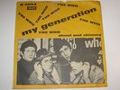 THE WHO - MY GENERATION - 45 SINGLE RARE 1965 DANISH PS BRUNSWICK LISTEN