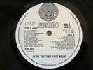 VERTIGO: Heads Together/First Round   UK SWIRL LP + INNER   EX/EX+   TUDOR LODGE