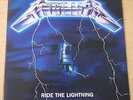 METALLICA Ride The Lightning 2001 UK heavy vinyl LP + inner sleeve UNPLAYED