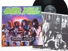 OVERKILL -Taking Over LP 1987 - US 1. PRESS metallica iced earth hexx jag panzer