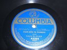 AL JOLSON COLUMBIA 78 RPM RECORD 2224 FROM HERE TO SHANGHAI ANNA WHEATON