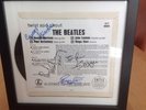 The Beatles 'Twist and Shout' EP 1963 with all four signatures on rear of sleeve