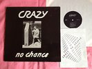 CRAZY No chance SWISS punk private pressing KBD 1980 LP with Booklet vg++ nm