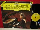 DG 419 218-1 STEREO DIGI GERMAN BACH ENGLISH SUITE 6, 4 DUETS ANGELA HEWITT NM