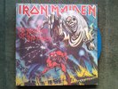 IRON MAIDEN  THE NUMBER OF THE BEAST  LIMITED DARK BLUE WAX EDITION   LP