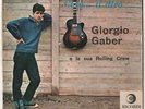 GIORGIO GABER ROLLING CREW CIAO TI DIRO' + 3 RARO suo 1° EP RICORDI ITALIA 1958
