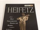 JASCHA HEIFETZ -  PLAYS BACH UNACCOMPANIED SONATAS & PARTITAS RCA LM-6105