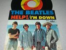 The Beatles-Help/I'm Down-Vinyl 45 w/Picture Sleeve