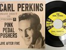 CARL PERKINS 45 Pink Pedal Pushers COLUMBIA Rockabilly Orig Pic Sleeve #CC 188re