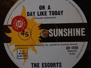 THE ESCORTS - On A Day Like Today/Sitting By A Tree
