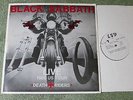 BLACK SABBATH Death riders   Their Satanic Majesties return WITCH RECORDS LP Fol