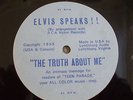 Elvis Presley - Elvis Speaks - The Truth About Me - USA DEMO  / PROMO 45