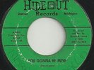 RARE DETROIT GARAGE PSYCH-HIDEOUT RECORDS 1003-THE 4 OF US-YOU GONNA BE MINE-45