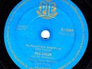 SCARCE 1959 UK #20 HIT REG OWEN 78  MANHATTAN SPIRITUAL  PYE INTERNAT N 25009 E-