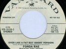 FONDA RAE Over Like A Fat Rat MODERN SOUL BOOGIE PROMO 45 on VANGUARD M-