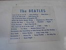 BEATLES White Album w/ blue white song title sticker   error lbl, poster, photos