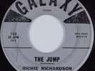 Rockabilly 45 RICHIE RICHARDSON The Jump GALAXY HEAR