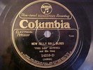 Peg Leg Lowell - New Jelly Roll Blues & Beaver Slide Rag - Columbia 14210