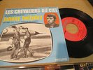 45t johnny hallyday les chevaliers du ciel label rouge etat neuf