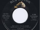CLEO JONS Why Don't You Do Right / A Little Older Than Young Vinyl 45 VG+ Rare
