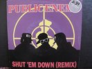 Original 7” Public Enemy SHUT ‘EM DOWN remix 1991 Pete Rock PE Def Jam