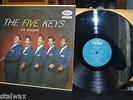 MM LP THE FIVE KEYS ON STAGE 1957 TEAL CAPITOL RARE PHALLIC COVER