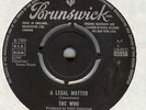THE WHO*A LEGAL MATTER*INSTANT PARTY*MOD*BEAT*HEAR BOTH TRACKS