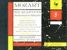 BUDAPEST STRING QUARTET/MOZART 6 Quartets Dedicated to HAYDN/3LPS/MASTERWORKS/M-