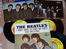 3 Singles THE BEATLES 45's CAPITOL w/ PICTURE SLEEVE Eight Days A Week YESTERDAY