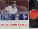 Francis Scrapper Blackwell Orig UK LP Blues before sunrise NM 1963 77 Records 