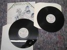 METALLICA AND JUSTICE FOR ALL RARE DOUBLE LP ALBUM VINYL SET EARLY PRESS RECORD